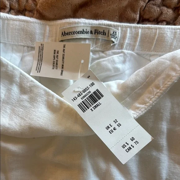 Abercrombie White Linen Skirt - Picture 2 of 4
